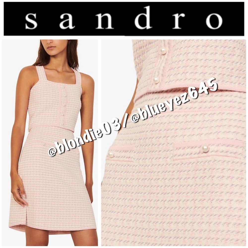 Sandro Blandine Skirt 1/US S NWT